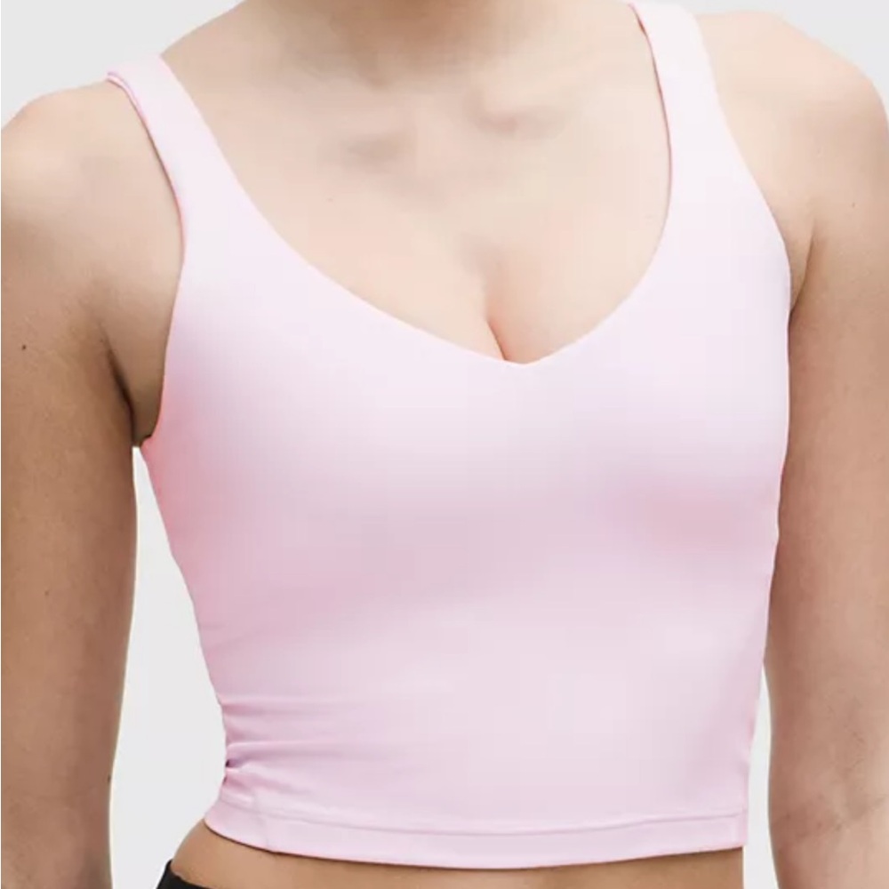 lululemon athletica Pink Crop Top